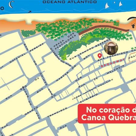 Pousada Alternativa Canoa Quebrada Esterno foto